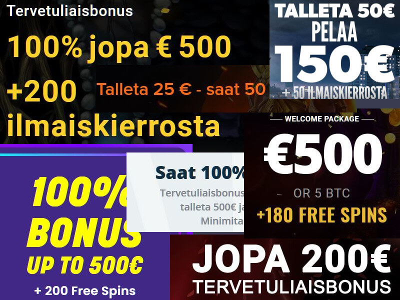 kasinobonukset kierrätys